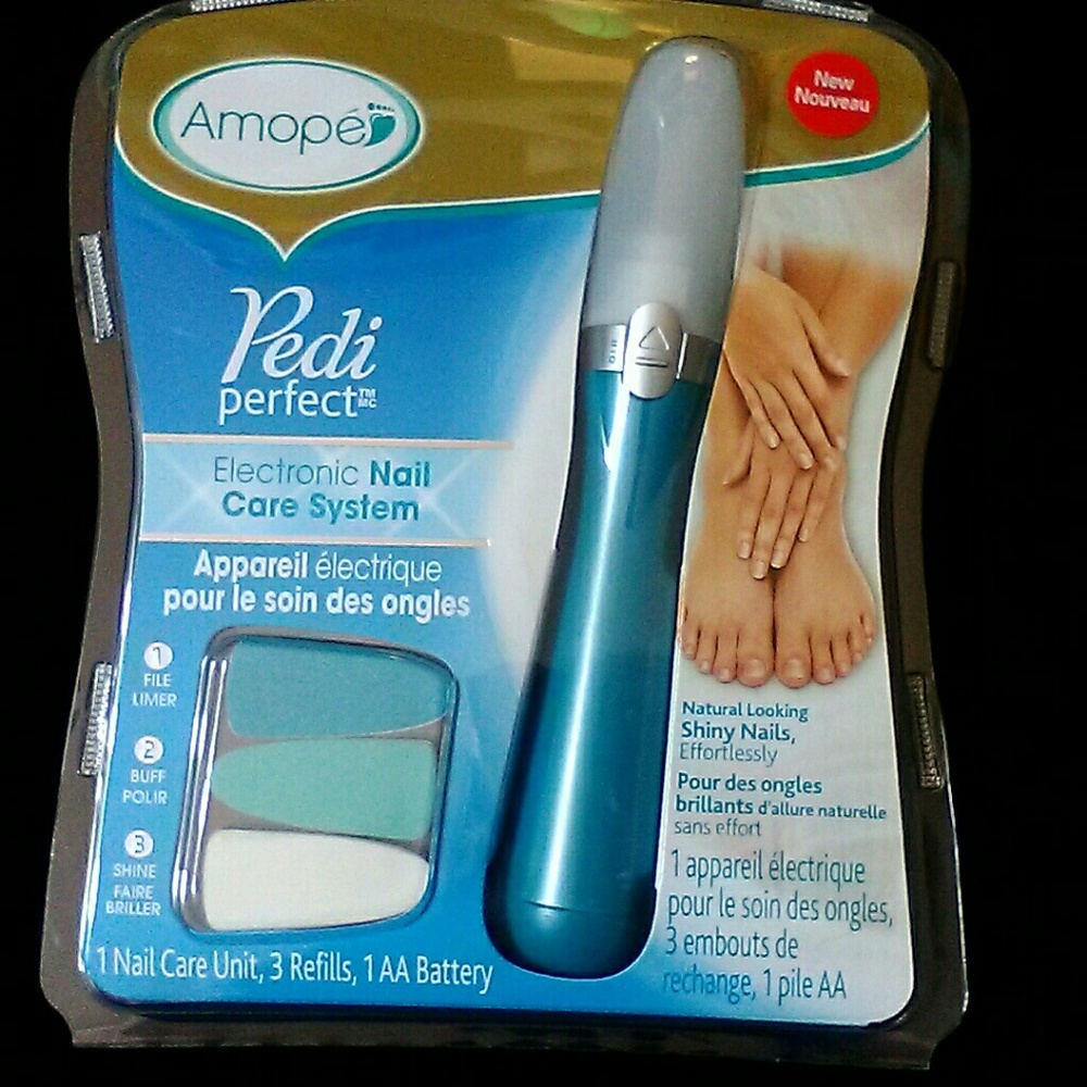Brand New Amope Pedi Perfect Electronic Nail Care